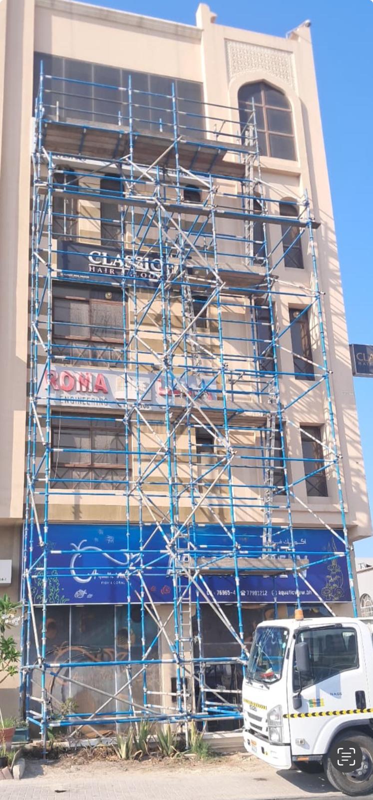 Projects executed - scafolding