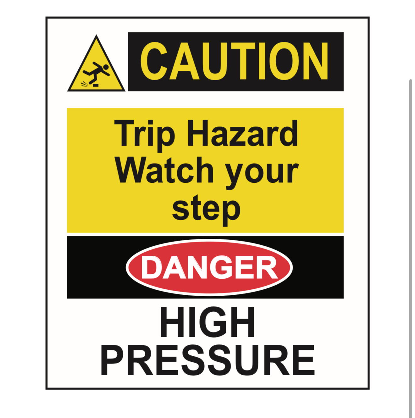 Projects executed - Signboard at site